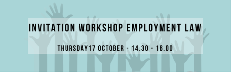 Visit our Employment Law workshop on October 17th!